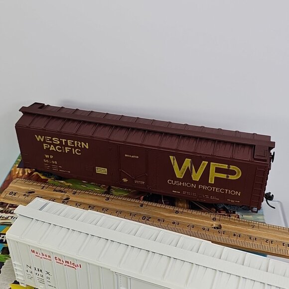 HO Athearn Ready To Run Train Box Cars 50ft Railroad Vintage Set Of 4 - Picture 5 of 15